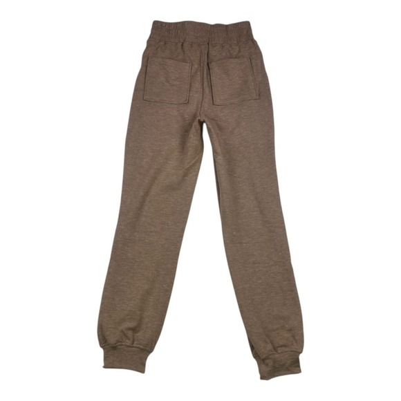 Moon River NWT Fleece Lined Tassel Jogger Neutral Brown XS - Picture 11 of 15